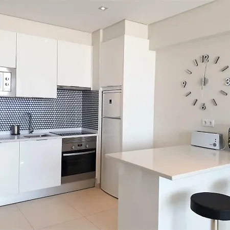 Abmar- Por-Do-Sol, Vista Mar, Remodelado, Wifi, 80Mt Praia Quarteira Exterior photo