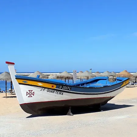 Abmar- Por-Do-Sol, Vista Mar, Remodelado, Wifi, 80Mt Praia Quarteira Exterior photo
