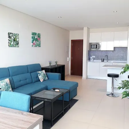 Abmar- Por-Do-Sol, Vista Mar, Remodelado, Wifi, 80Mt Praia Quarteira Exterior photo
