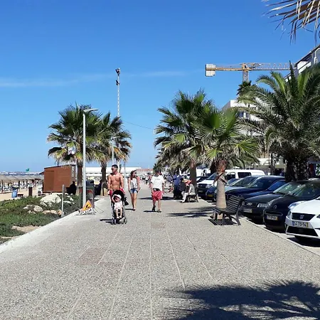 Abmar- Por-Do-Sol, Vista Mar, Remodelado, Wifi, 80Mt Praia Quarteira Exterior photo