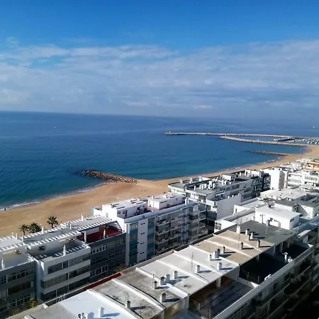 Abmar- Por-Do-Sol, Vista Mar, Remodelado, Wifi, 80Mt Praia Quarteira Exterior photo